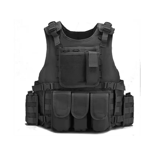 2 CHALECO CENTURION NEGRO