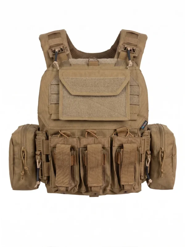 CHALECO TACTICO BEIGE